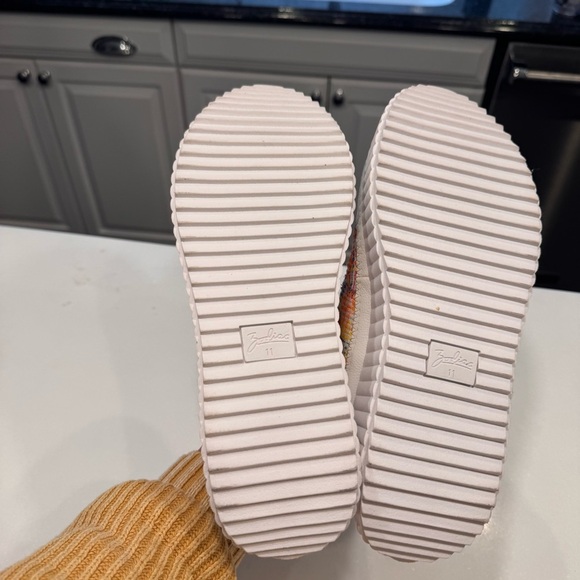 ZODIAC Women's Cooper Sneakers Size 11 Platform Tweed Multi Color NEW - Picture 3 of 8